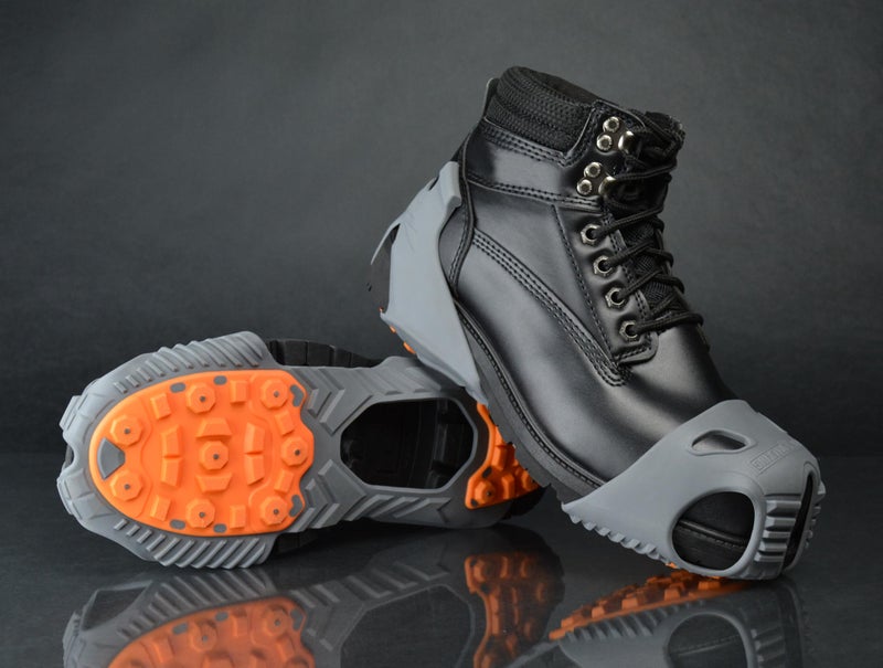 Winter Walking Low-Pro Ice Cleat, Heavy-Duty Industrial Grade Traction Aid for Walking on Snow and Ice, Size Small (1 Pair) - Image 5